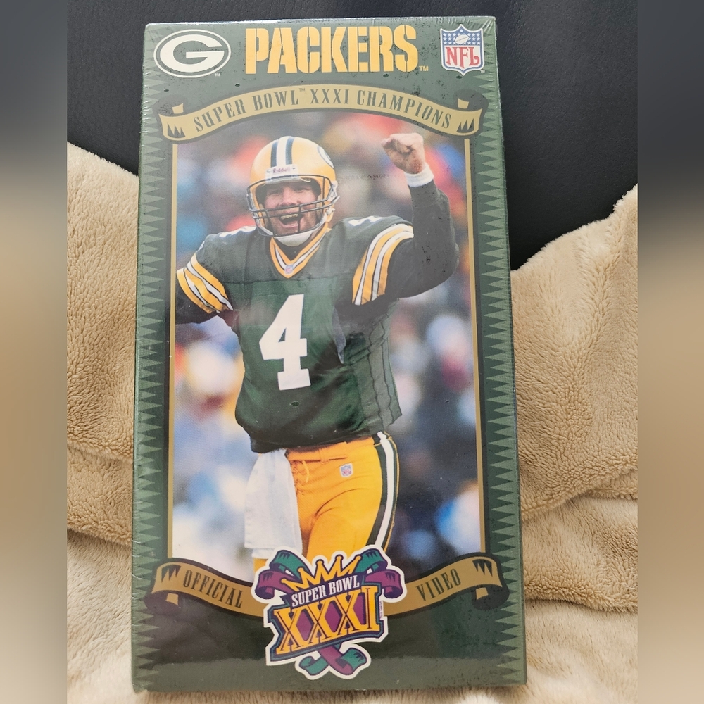 Green Bay Packers Super Bowl XXXI Champions VHS Tape. NEW